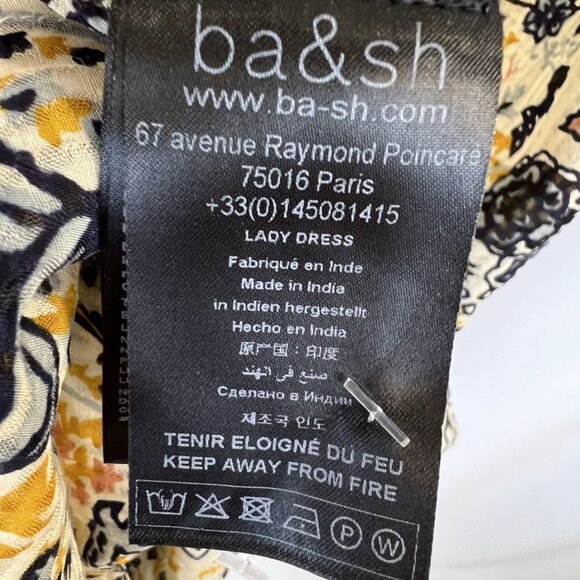 ba&sh Benja Paisley Print Midi Dress $420 - Picture 12 of 13